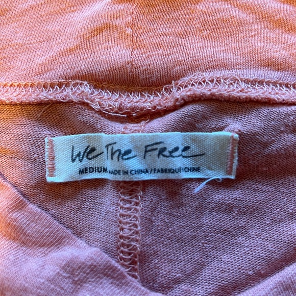 Free People tunic top medium. Light orange - Picture 3 of 6